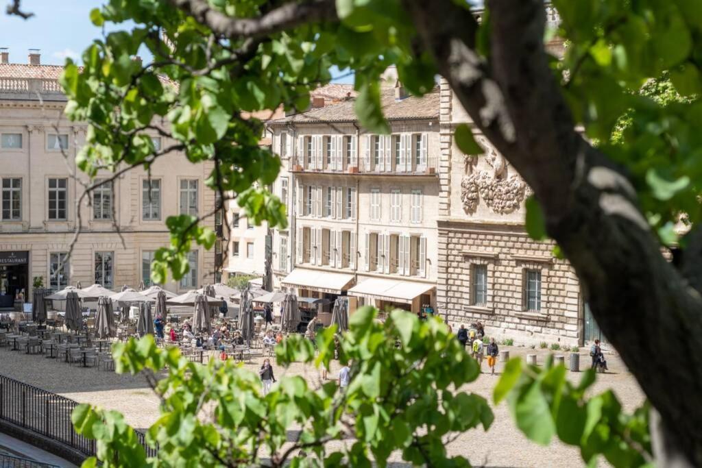 Bien D'Exception En Face Du Palais Des Papes Lägenhet Avignon Exteriör bild